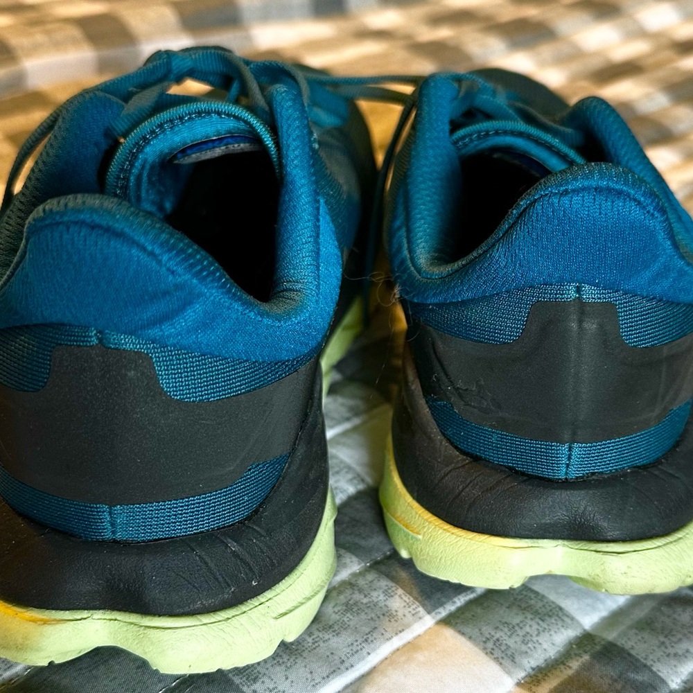 Hoka Teal and Lime Athletic Shoes - Picture 5 of 8